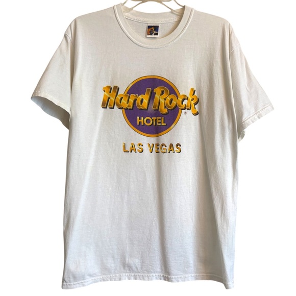 Hard Rock Cafe Men's T-Shirt Bundle Baltimore & Las Vegas Blue White Size Medium - Picture 10 of 16